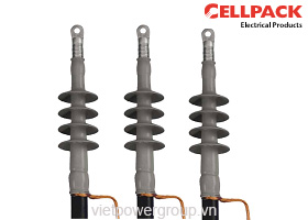 Đầu cáp Coupling 630A 24kV và Coupling 630A 36kV Đầu cáp 1 pha co nguội ngoài trời đến 36kV