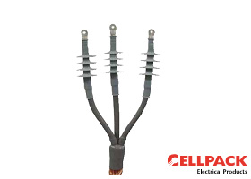 Niêm cáp tách pha SEH Đầu cáp 3 pha co nguội ngoài trời đến 36kV