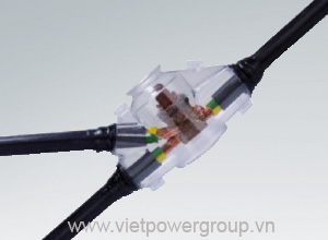 Chống sét van Coupling 24kV - 42kV 10kA Hộp nối cáp rẽ nhánh 1,2kV - YCP Series